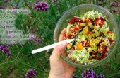 3 ensaladas de verano vegetariano (GF) (20g de proteínas)