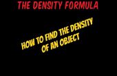 La fórmula de densidad