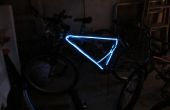 Parpadear el alambre bicicleta luces