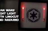 Luz de la noche de Star Wars con Linoleo y Arduino