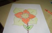 Cómo dibujar una flor de amor