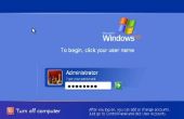 Cómo evitar las contraseñas de inicio de sesión de Windows XP desde cero