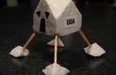 Módulo lunar volando juguete - 40 aniversario del Apolo 11
