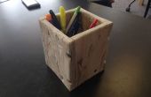 Cómo montar una caja de lápiz de madera