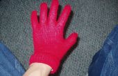 Cómo hacer guantes de nieve impermeable