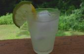 Limey limonada sin un extractor de jugos