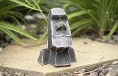 Isla de Pascua Moai papel cabeza