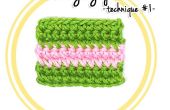 Cómo cambiar de hilo en Crochet (técnica #1)