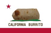 Delicioso California Burrito y español lección ;-)