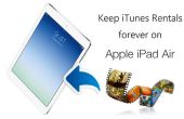 Mantener iTunes alquiler en iPad aire para siempre