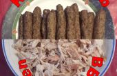 Pollo BBQ y sándwiches de Kafta Kebab