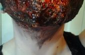 Zombie maquillaje de FX de boca