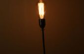 Lámpara de Edison primavera. 