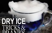 5 impresionantes trucos y bromas con hielo seco! 