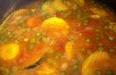 Sopa de calabaza-verduras (con variaciones)