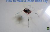 Hacer un juguete muy sencillo robot insecto