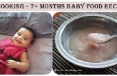7 + meses bebé comida recetas (etapa 2 - recetas de comida de bebé hechos en casa)