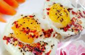 Huevos al horno rápido y Delish
