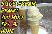 5 bromas de helado se puede hacer en familia