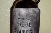 Botella de agua de achique