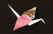 Foto de grúa de Origami