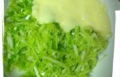 Ensalada de col y brócoli de niños