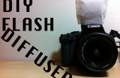 Fácil Diy difusor de Flash de cámara