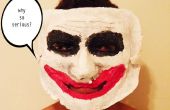 Máscara de papel maché Joker