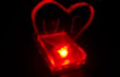 Regalo de San Valentín con ingenioso efecto LED