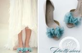 Zapatos de boda costura DIY
