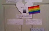 Mismo amor Gay derechos decoración de la pared