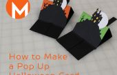 Cómo hacer un Pop-Up tarjeta Halloween