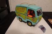 Scooby Doo misterio eléctrica cartón máquina