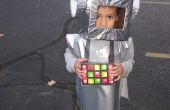 Disfraz de robot para niños