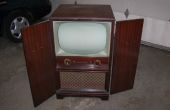 Vintage TV gabinete Redux