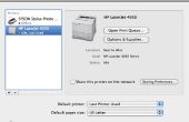 Cómo conectar HP 4050N usando Linksys Switch a Mac OS X Snow Leopard