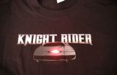 Camiseta de LED Knight Rider