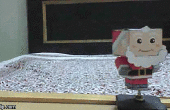 DIY escritorio giratoria Santa Claus