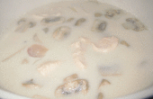Cómo hacer (Tom Ka Gai) sopa de pollo Thai de coco! 
