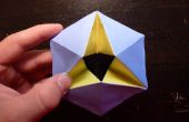 Diversión de caleidociclos - A, proyecto de origami 3D que cambia de color como usted la gira