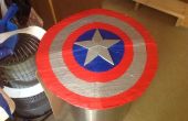 Cómo hacer un escudo del Capitán América de cartón y cinta adhesiva! 