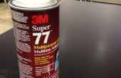 Pegan: Cómo usar correctamente el adhesivo en aerosol Super 77