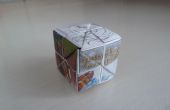 Cubo rompecabezas de origami