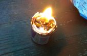 Cómo hacer una vela al aire libre o arrancador de fuego