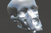 Cómo modelar un cráneo antropomorfo en Meshmixer