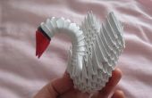 Papiroflexia modular | Mini alas de cisne | 181 piezas