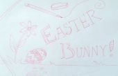 Cómo dibujar un conejo de Pascua Linda! 