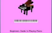Guían de principiantes a tocar Piano
