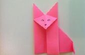 Zorro de origami lindo
