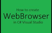 Cómo crear un navegador web en Visual Studio C#